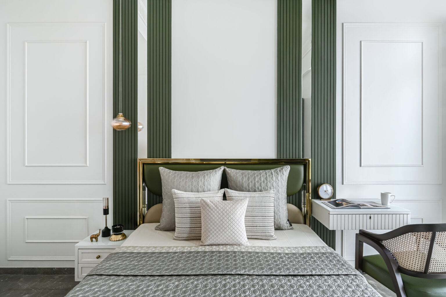 This Mumbai home designed by Pink Octopus by T & J is a blend of neo-classical vibe in a contemporary style — interior design by Pink Octopus by T & J in Mumbai