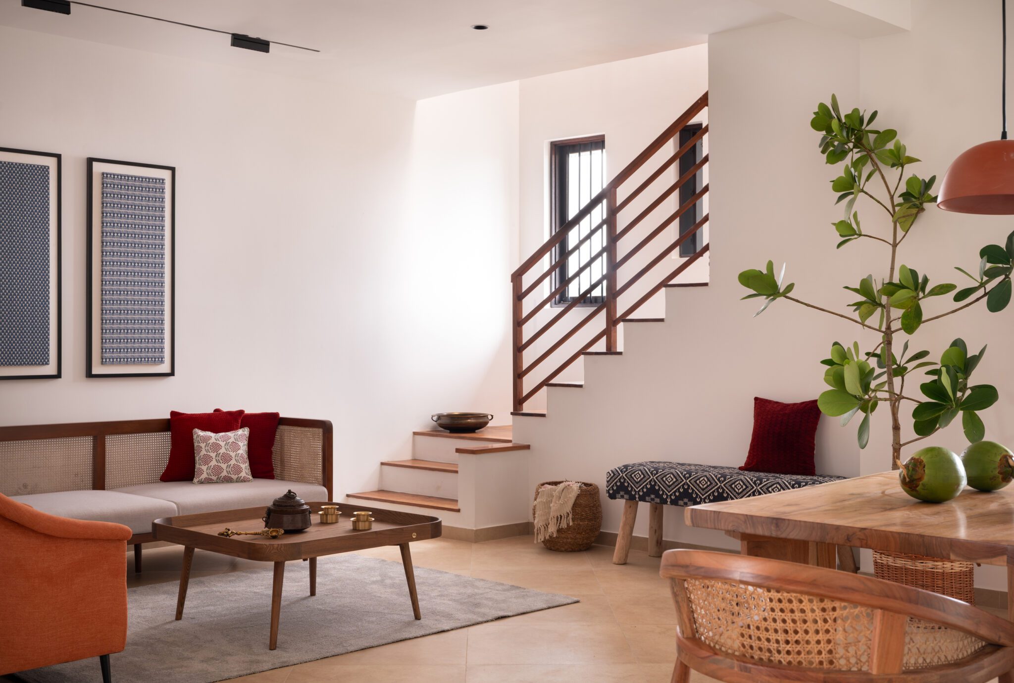 In the bustling metropolis of Bengaluru, a city pulsating with technological advancements and cultural vibrancy, lies a 2000 square foot masterpiece that redefines the essence of living spaces. — interior design by Salmon Pink & Co in Bangalore