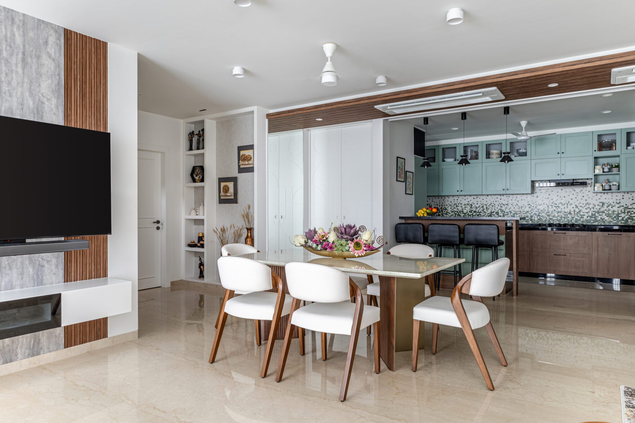 A Luxe Mumbai Duplex by 8th Dimension Architects Blending Comfort and Modern Aesthetics — interior design by 8th Dimension Architects in Andheri, Mumbai