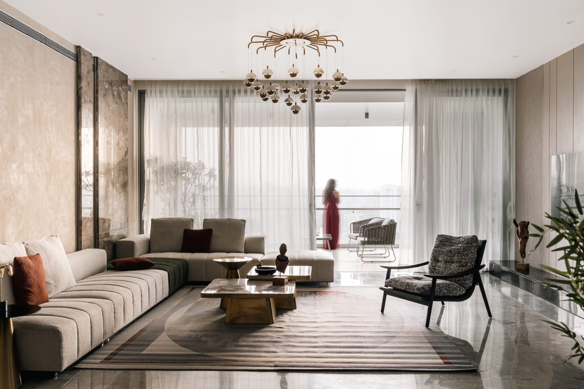 The Zen Oasis by VB Studio : A Harmonious Blend of Modern Elegance and Tranquility — VB Studio, Pune, Maharashtra