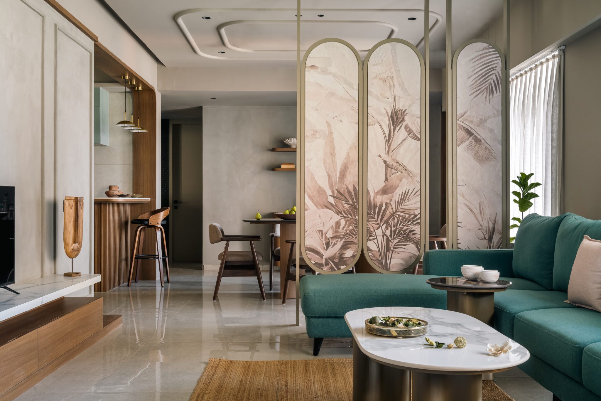 G Nest by Mauvegrid : A Serene Balance of Modern Minimalism and Warmth — Mauvegrid, Ahmedabad, Gujarat