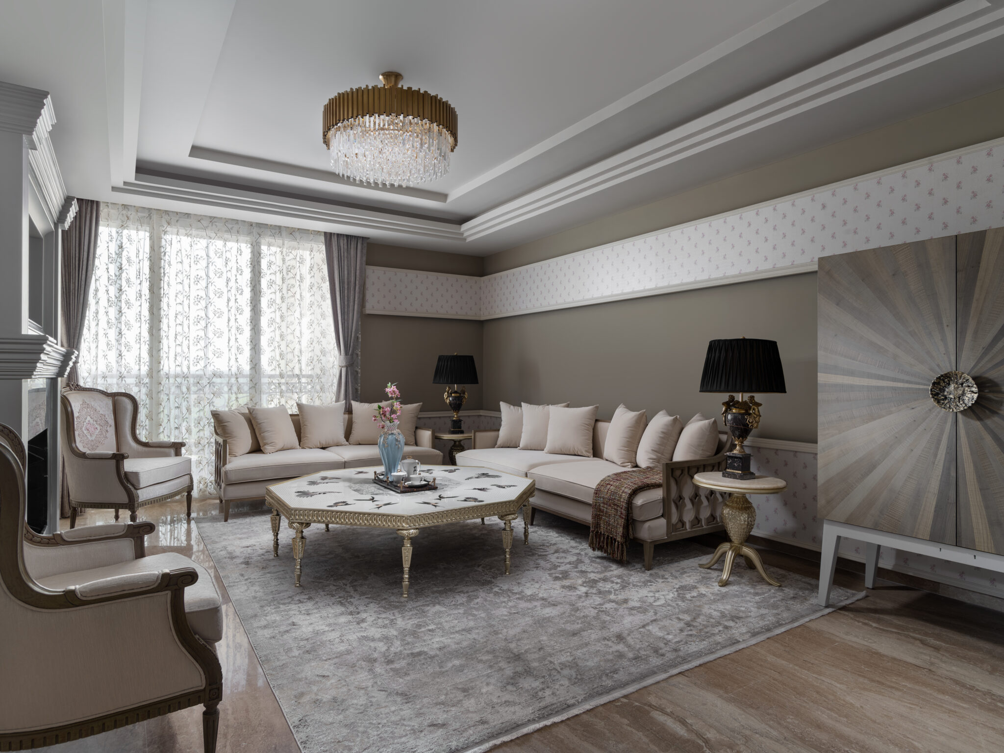 Leading design house Rosabagh reinterprets the classical and the modern in this 4,000 square feet Ibiza Town home in Surajkund — Rosabagh, Ibiza Town, Surajkund