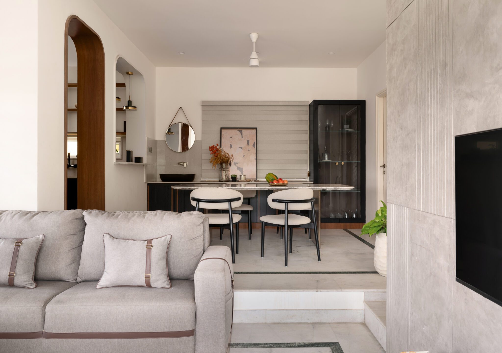 Layered, Luminous, Lived-In: A Thoughtful Transformation by AD Studio9 — AD Studio9, Bangalore, India